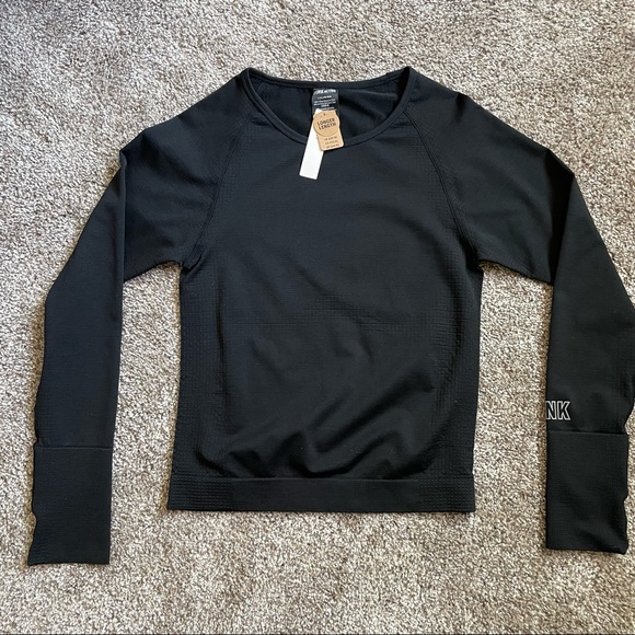 NWOT PINK Athletic Crop Top - Picture 3 of 7